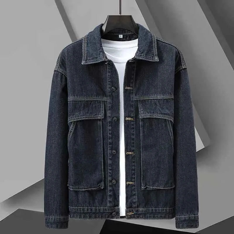 Urban Cargo Denim Jacket