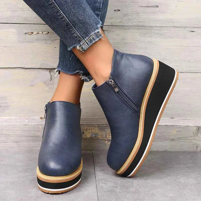 Elegante Orthopädische Schuhe für Damen hinten