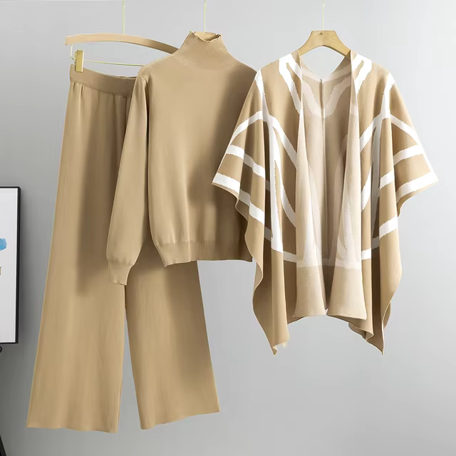 Sophia™ - Weiches und bequemes Strick-Set aus 2 Teilen für einen eleganten Stil
