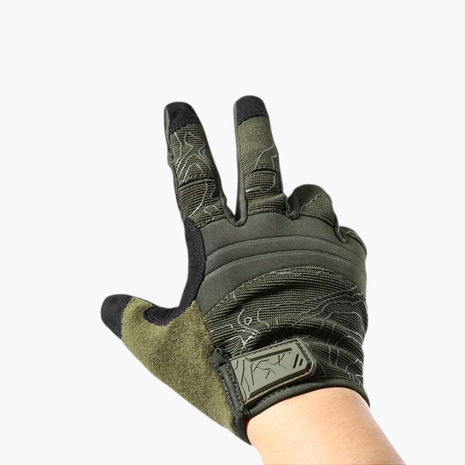 Troy Taktische Touchscreen-Vollfinger-Handschuhe – Atmungsaktiv, Strapazierfähig und Bequem