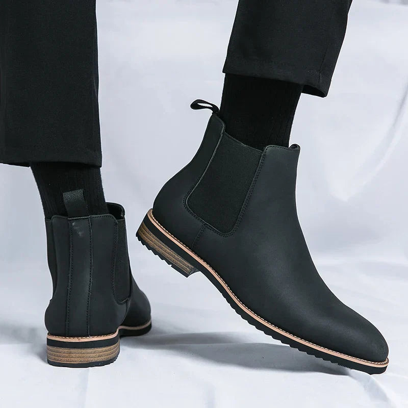 Kayden - Elegante Chelsea-Stiefel aus Leder