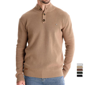 Aatos | Elegantes Herren-T-Shirt mit einzigartigem Knopfdesign für einen stilvollen Look - Roborro