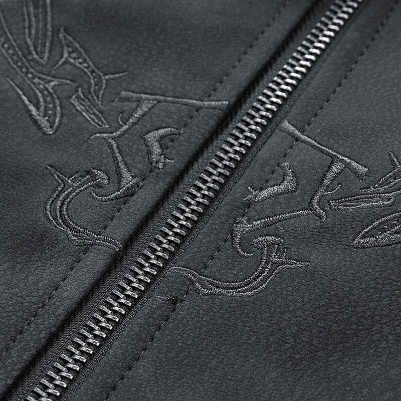 Elegante und trendige Wildlederjacke Anthrax