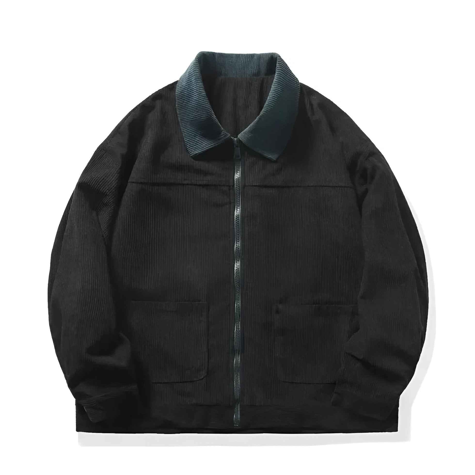 Montana Bekleidung Gestepptes Steppjacke mit Blockstreifen aus Cordo