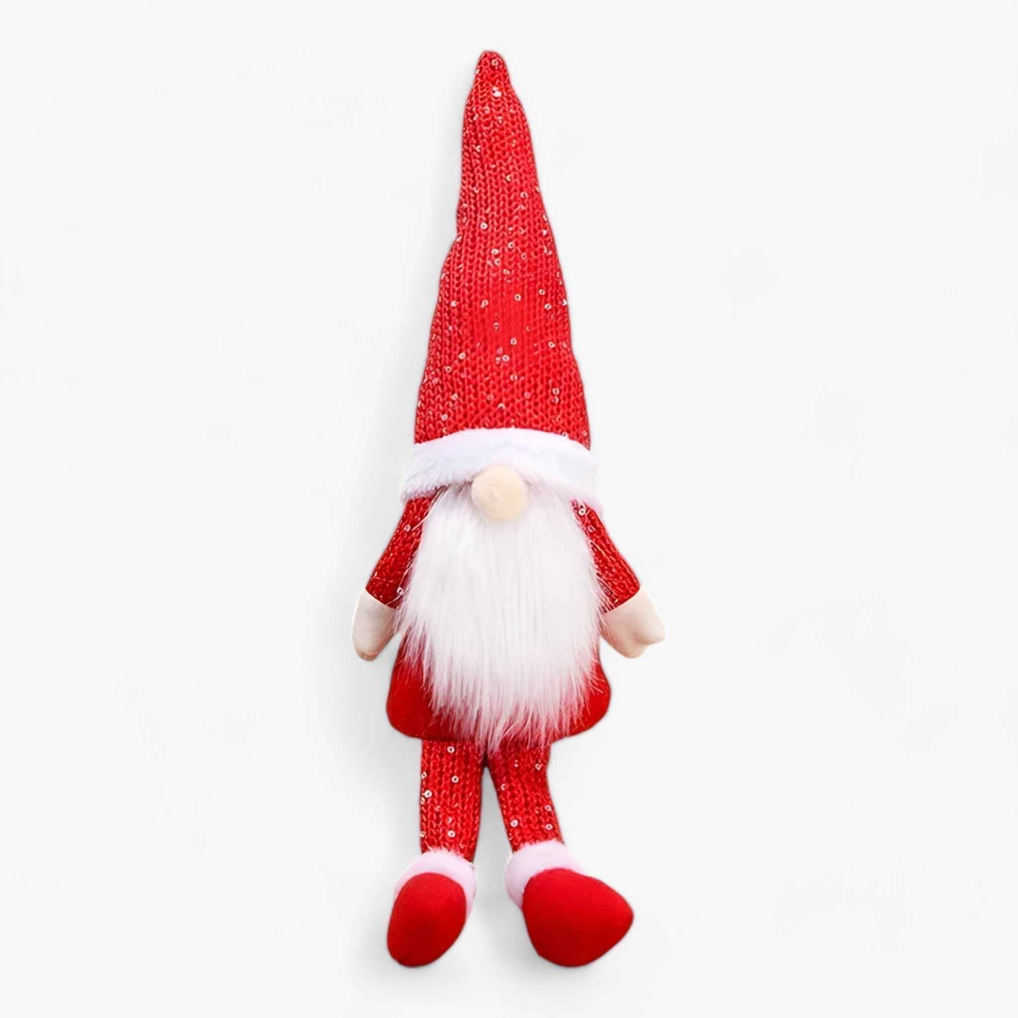 SantaFace | Weihnachtsfigur ohne Gesicht - Schaffen Sie eine magische und mysteriöse Atmosphäre für Ihre Weihnachtsdekorationen