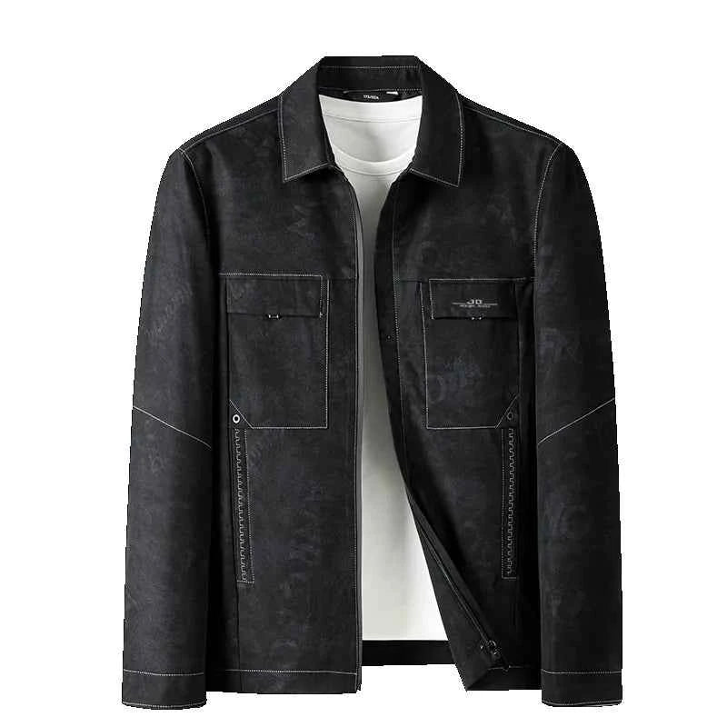 Stefano Leinwand-Jacke – Lässige Eleganz für einen anspruchsvollen Stil