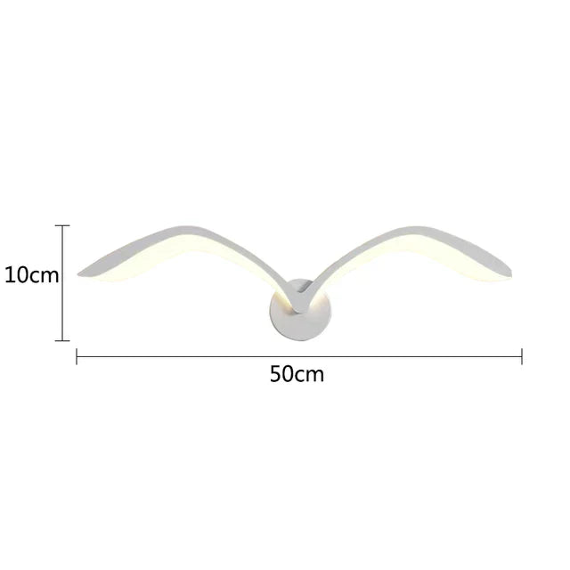 NordicNest Seagull Glow Wandleuchte – Elegante und beruhigende Beleuchtung für Ihr Zuhause