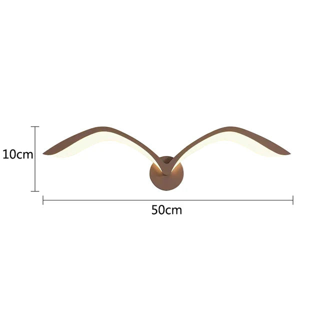 NordicNest Seagull Glow Wandleuchte – Elegante und beruhigende Beleuchtung für Ihr Zuhause