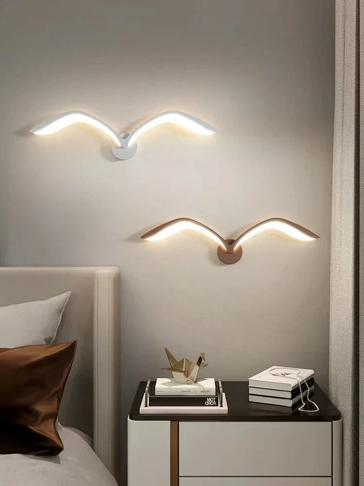 NordicNest Seagull Glow Wandleuchte – Elegante und beruhigende Beleuchtung für Ihr Zuhause