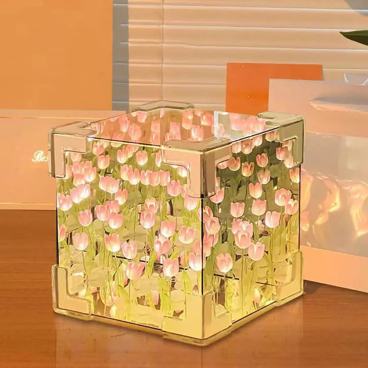 DIY-Spiegelwürfel Lampe – Schaffen Sie Ihre einzigartige Lichtatmosphäre