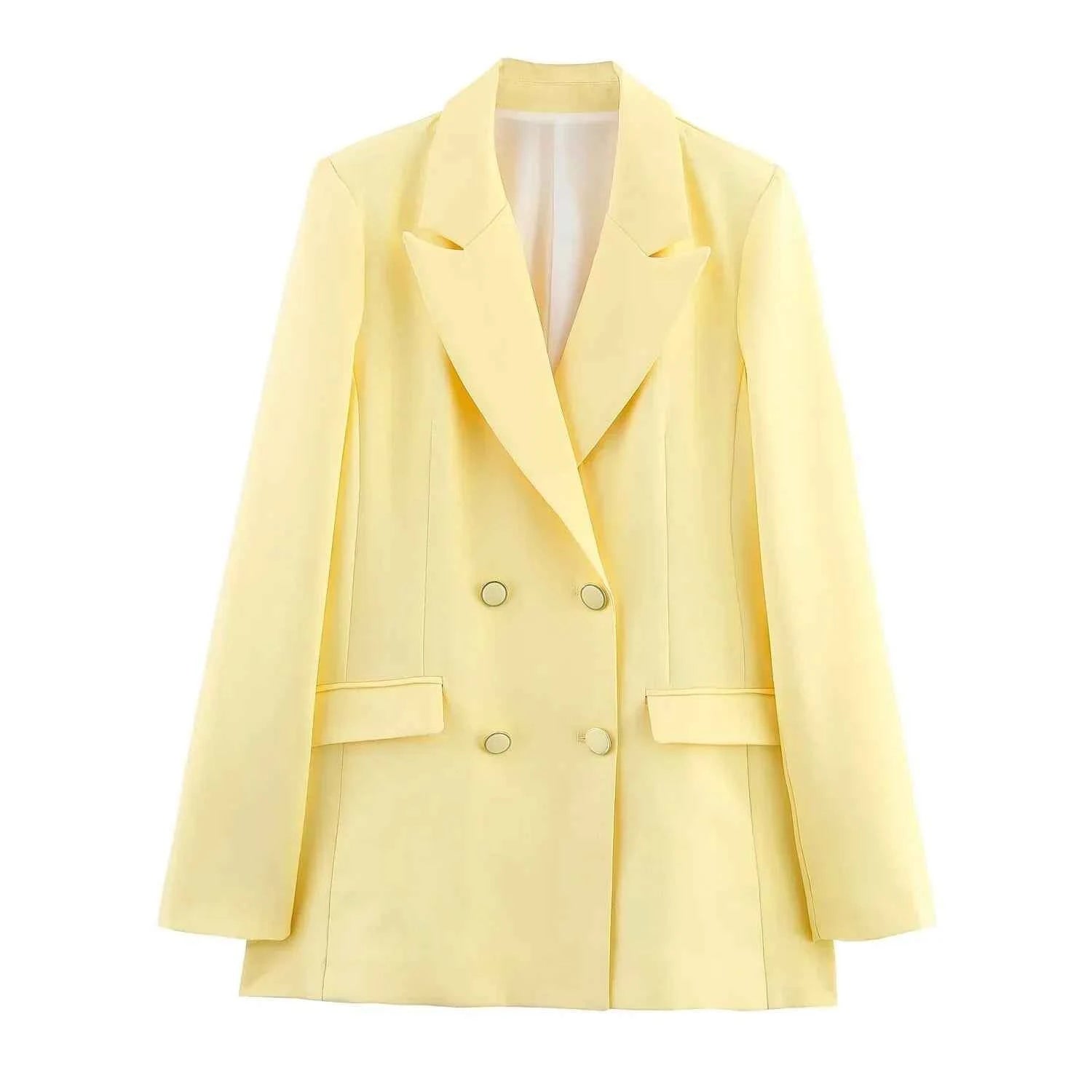 Kimberly | Elegantes formelles Kostüm-Set mit langem, maßgeschneidertem Blazer für Damen
