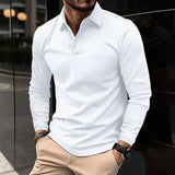 Stilvolles casual langärmliges Poloshirt für einen klassischen Look