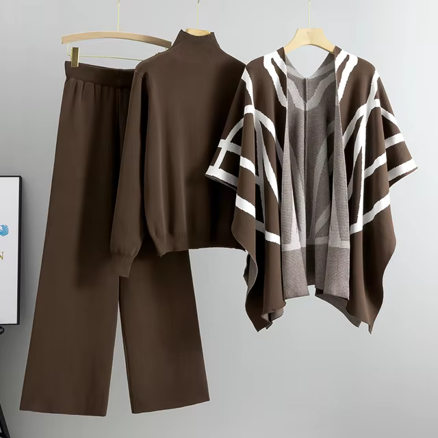 Sophia™ - Weiches und bequemes Strick-Set aus 2 Teilen für einen eleganten Stil