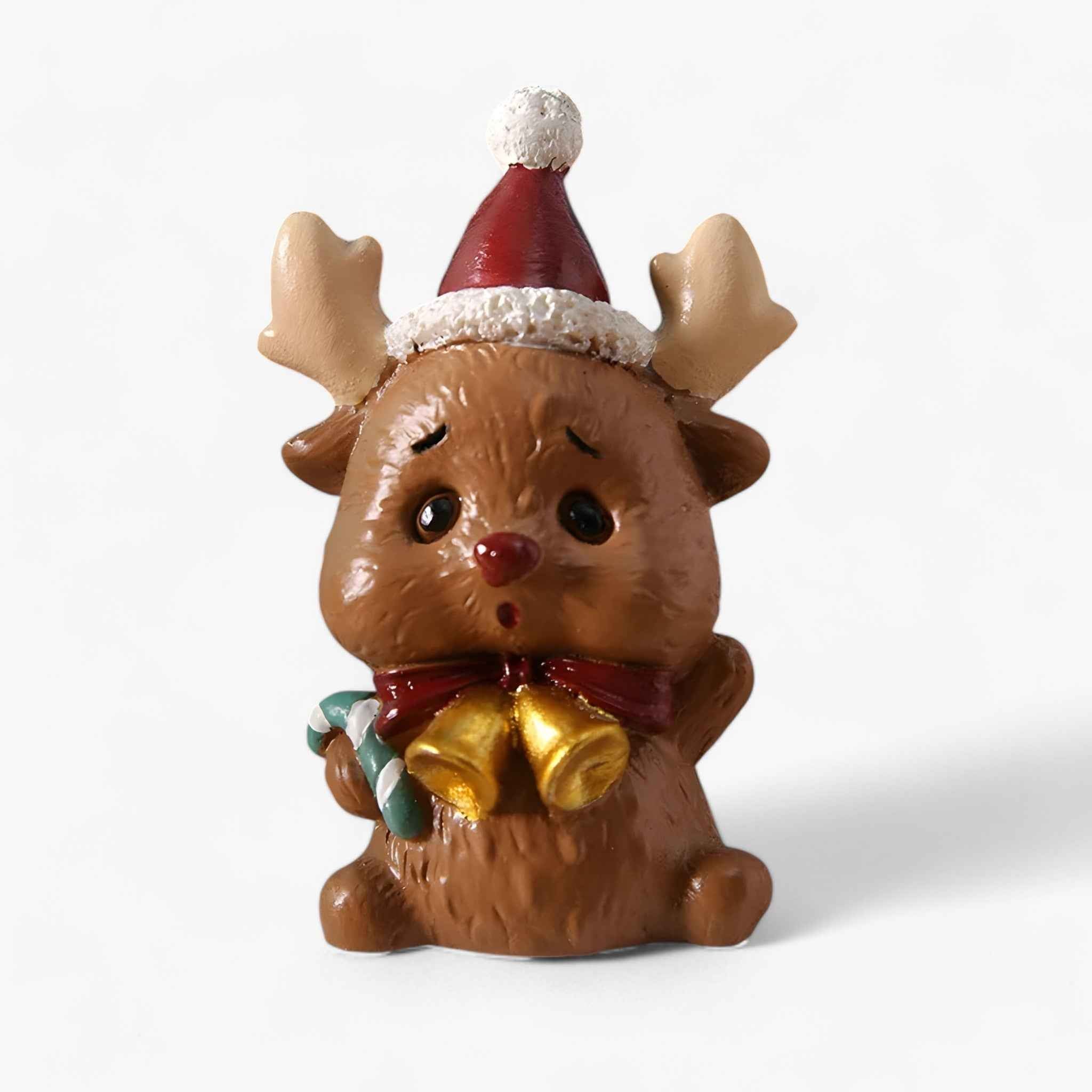 Weihnachtsgeist | Kleine Landschaft Weihnachtsdekorationen - Verleihen Sie Ihrem Schreibtisch und Ihrem Auto einen charmanten Akzent