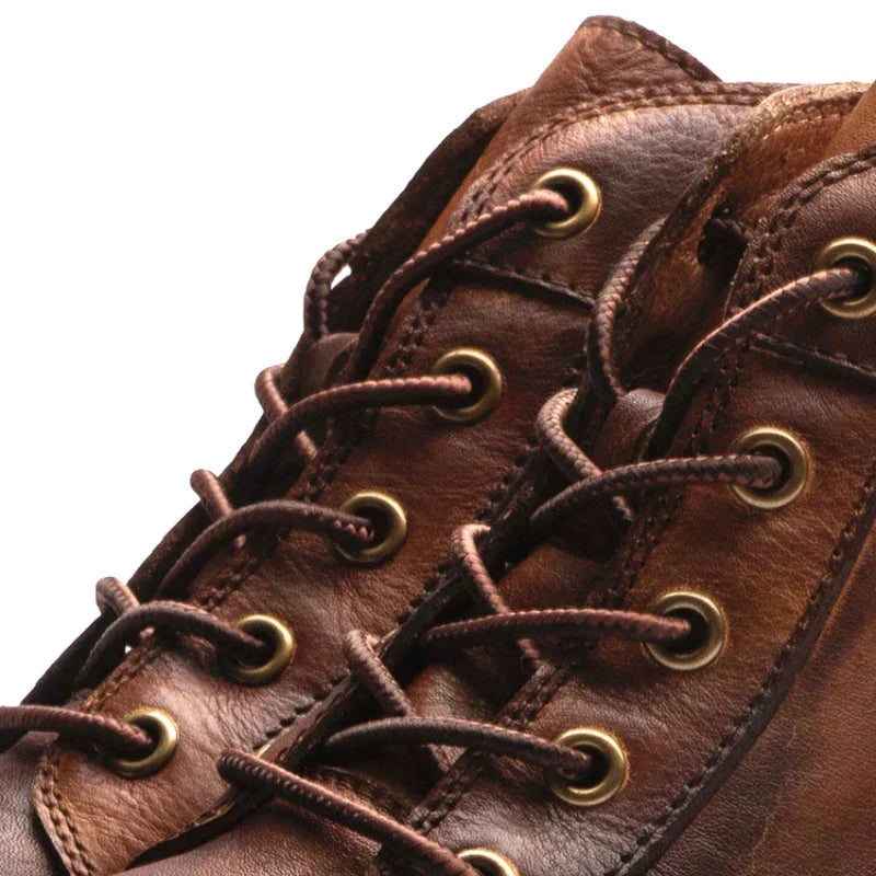 WYATT - Herrenschuhe im Retro-Stil mit runder Zehenpartie, kombiniert Eleganz und Komfort