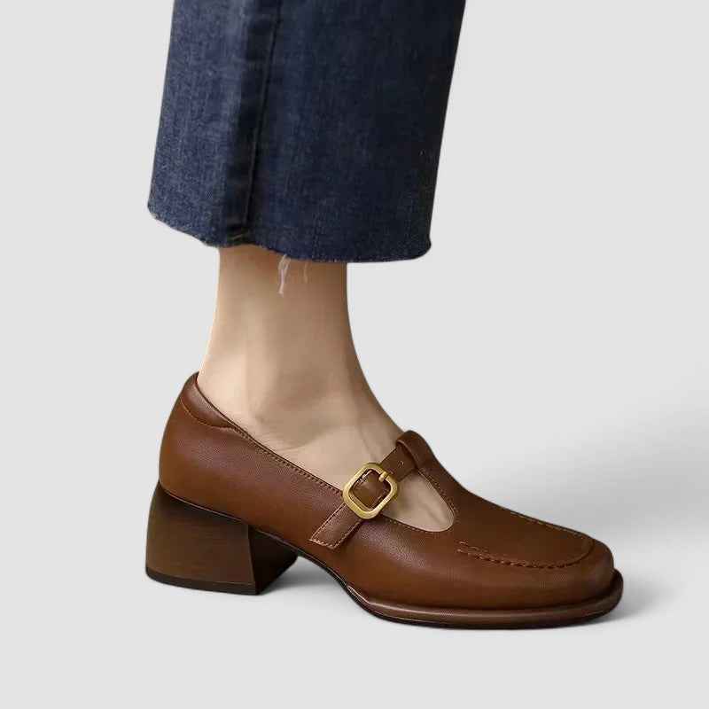 Kyrahnae | Orthopädische Mary-Jane-Schuhe mit T-Riemen – Komfort und Unterstützung bei jedem Schritt