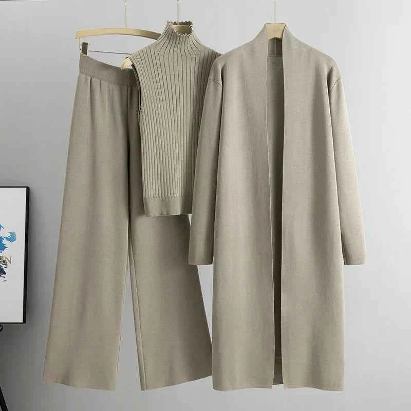 Jessica | Damen-Heartstück Cardigan und Hose Set für stilvolle Eleganz