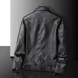 Elegante Lederjacke für Motorradfahrer