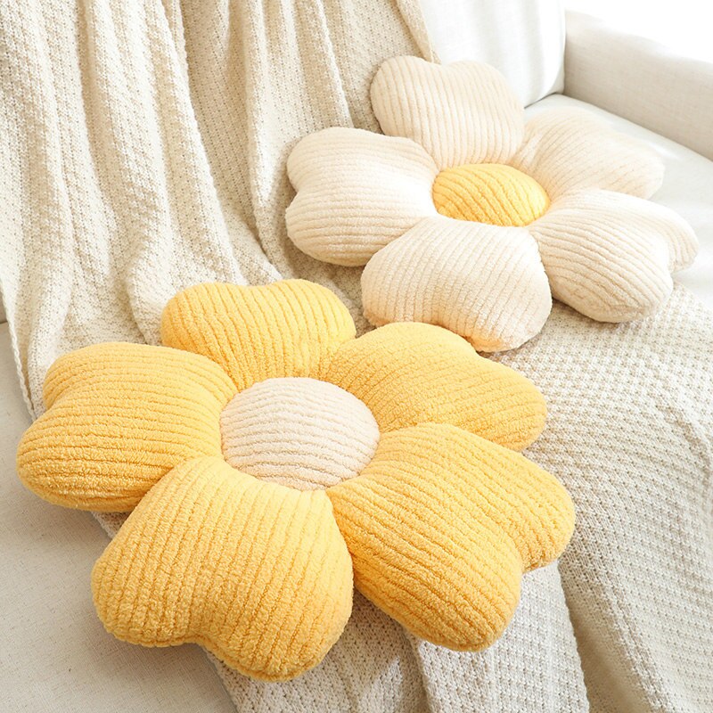 Selantha - Luxusuftiges Klaverblumen-Stützkissen für unvergleichlichen Komfort und Stil