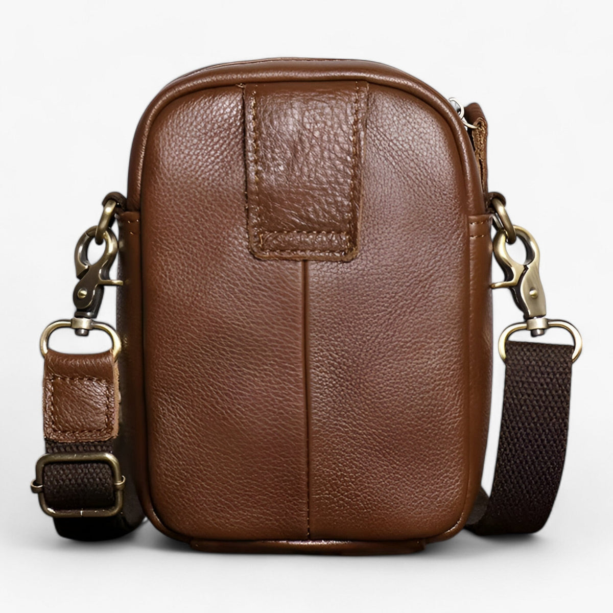 Leichte Retro Ochsenleder Pendlertasche