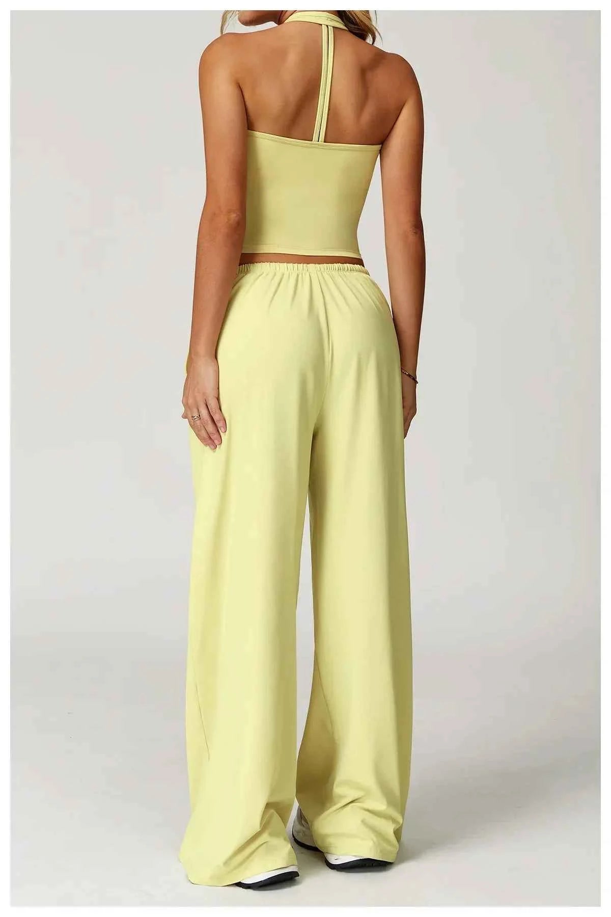 Eleanor Damen Winter Casual-Hosen mit weitem Bein und lockerer Passform