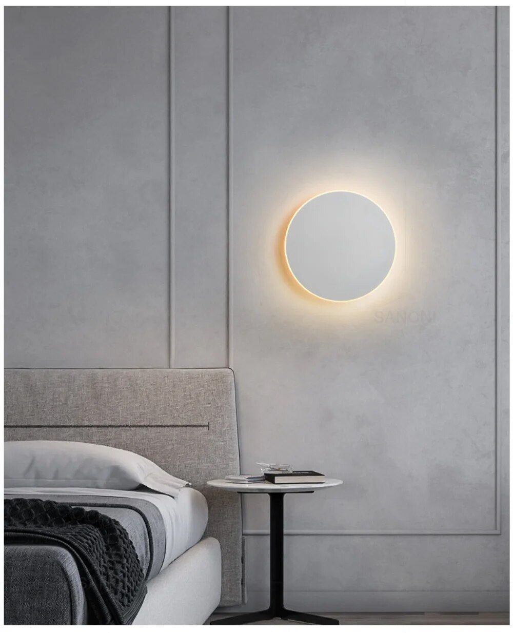 Runde LED-Wandlampe SleekSphere – Modern und elegantes Beleuchtung für Ihr Zuhause
