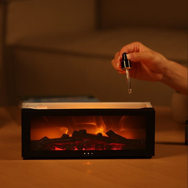 HearthGlow Flammen-Luftbefeuchter – Gemütlicher Feuer-Effekt Diffusor