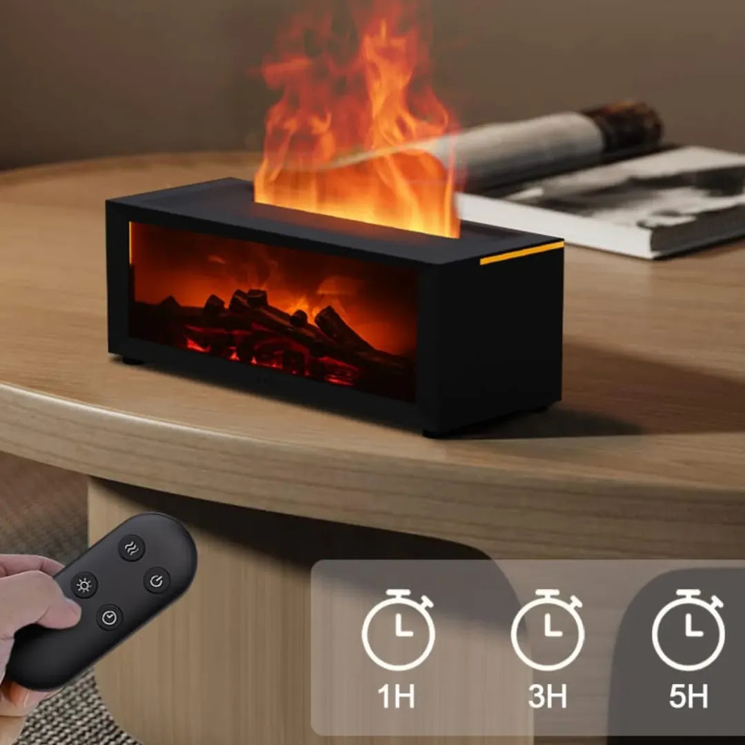 HearthGlow Flammen-Luftbefeuchter – Gemütlicher Feuer-Effekt Diffusor