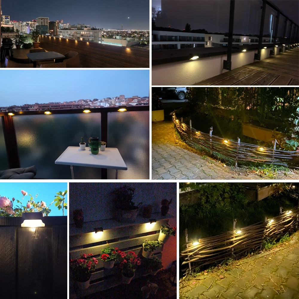 Solarbetriebene Gartenstufenlichter 5