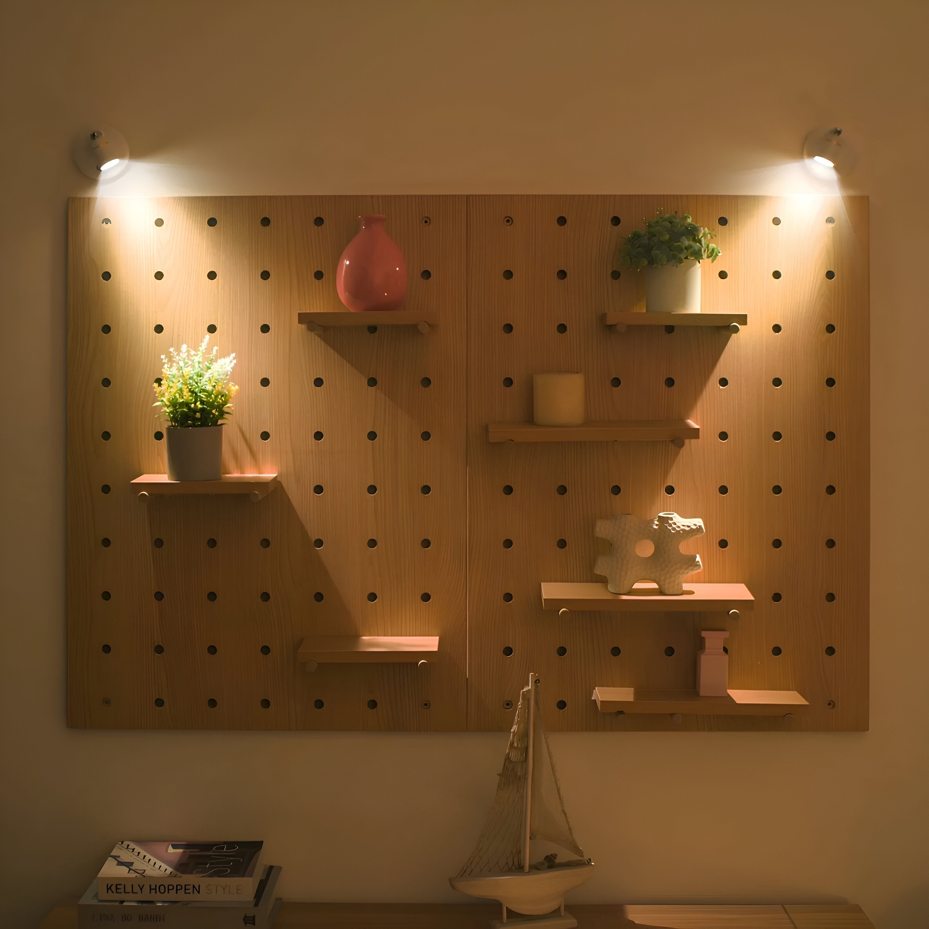 Velissa - Einstellbare Dimmbare Wireless LED-Spotlight mit Handbedienung für das ultimative Beleuchtungserlebnis
