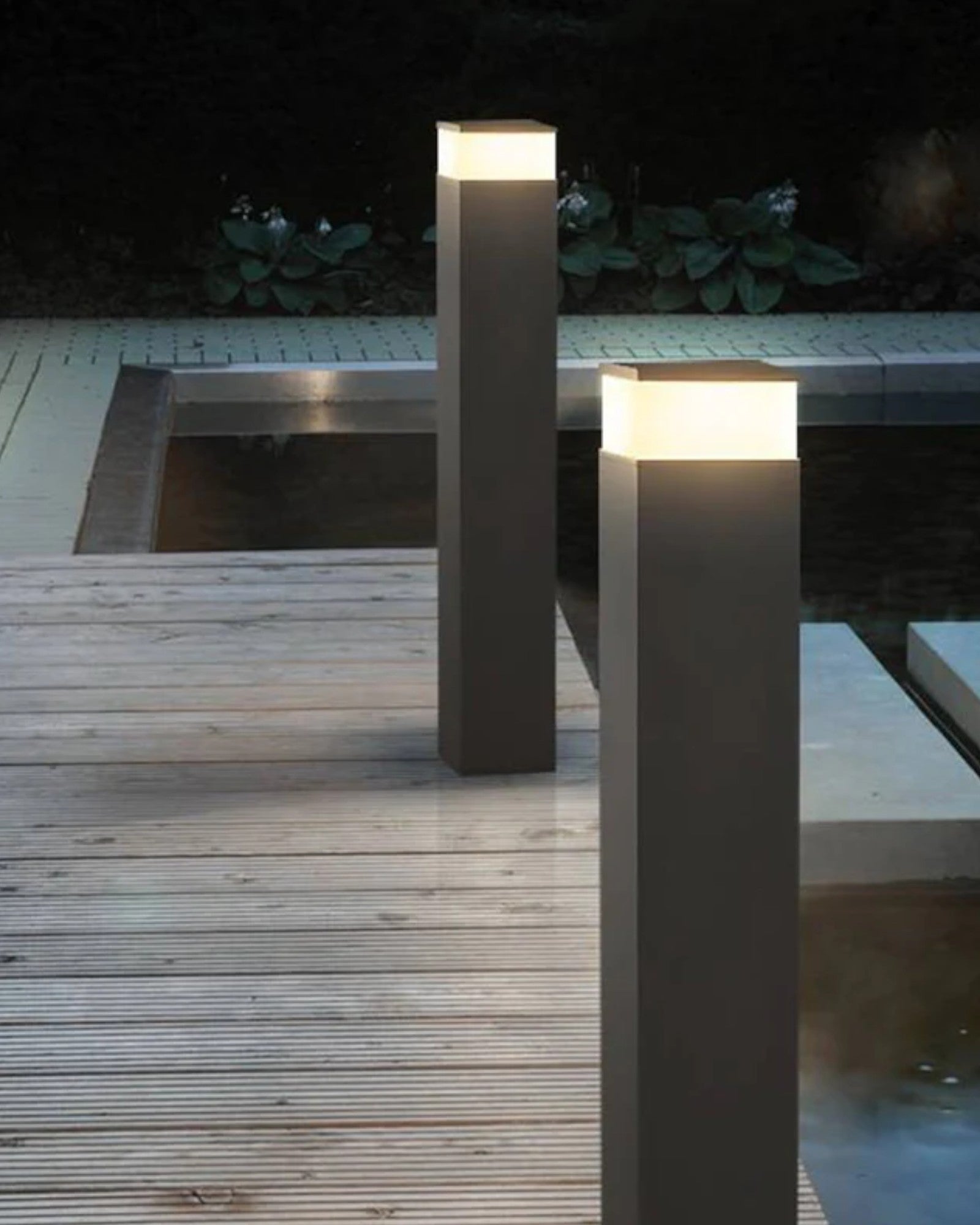 Stilvolle LED Außenlampe mit Solarbetrieb 3