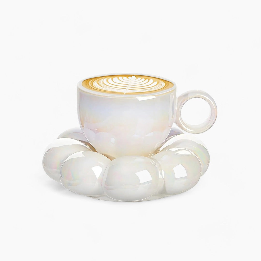 Tasse Sonnenblumenschmuck mit elegantem Blumendesign für Ihren Morgenkaffee