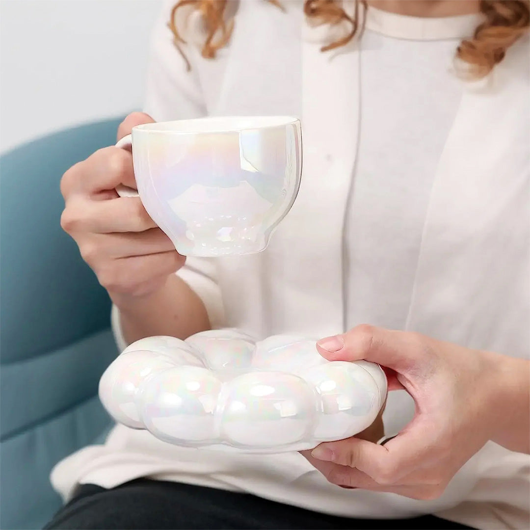 Tasse Sonnenblumenschmuck mit elegantem Blumendesign für Ihren Morgenkaffee