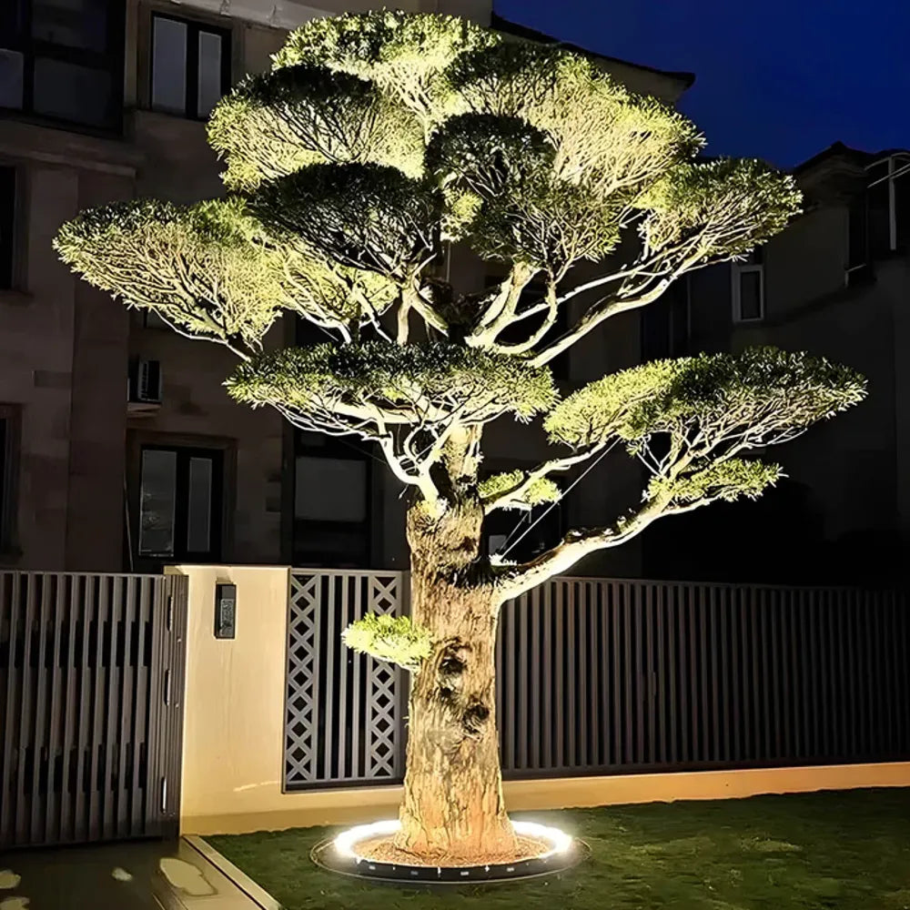 Tirona - Energiesparende Außenwandleuchte Spotlight für Garten und Baum