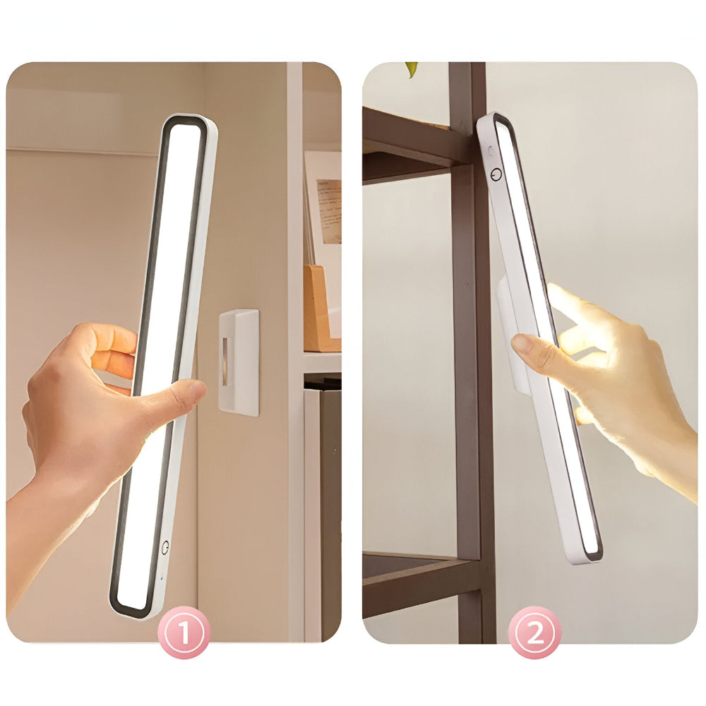 Florentia – Praktischer wiederaufladbarer magnetischer LED-Lichtbalk für Direktbeleuchtung und Bequemlichkeit