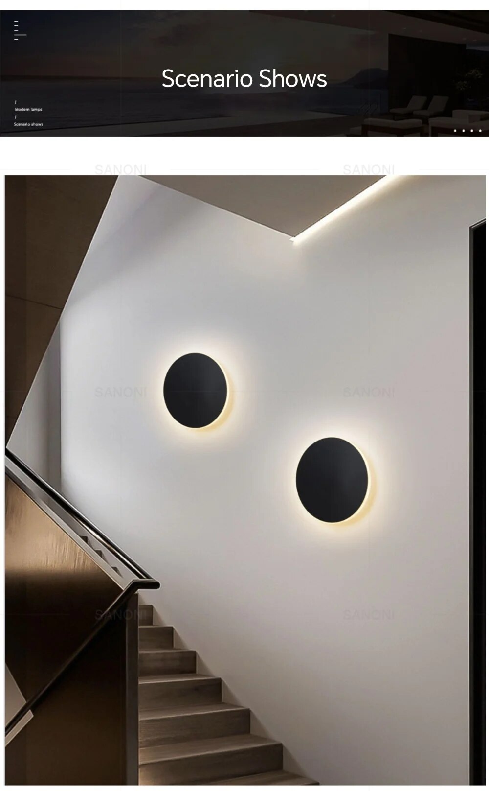 Runde LED-Wandlampe SleekSphere – Modern und elegantes Beleuchtung für Ihr Zuhause