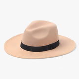 Unisex Vintage Wool Fedora Hut