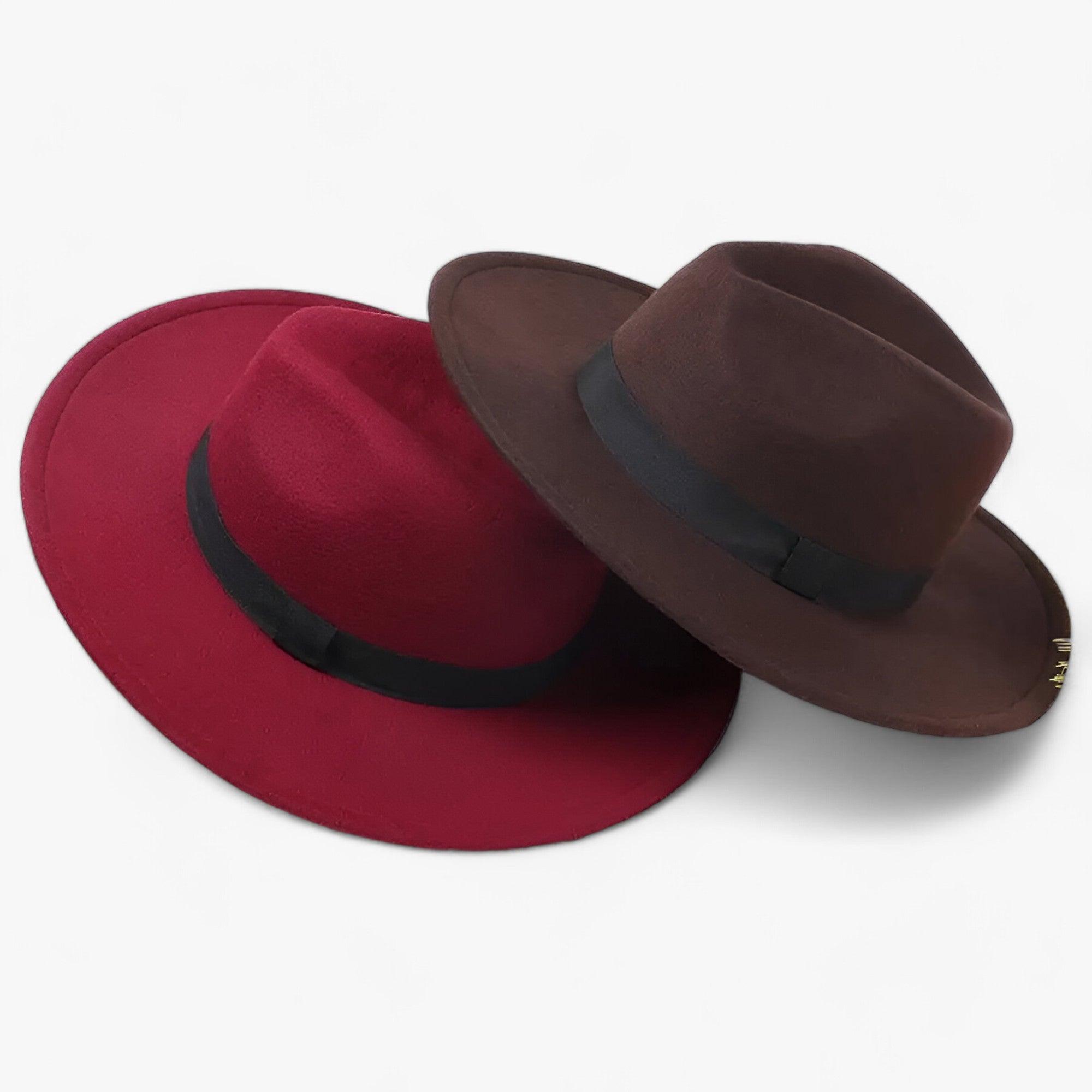 Unisex Vintage Wool Fedora Hut 4
