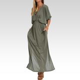 Adele - Vintage-Maxikleid