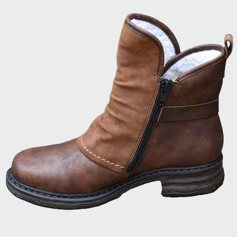 Lederstiefel im Country-Stil für bequemen Alltag