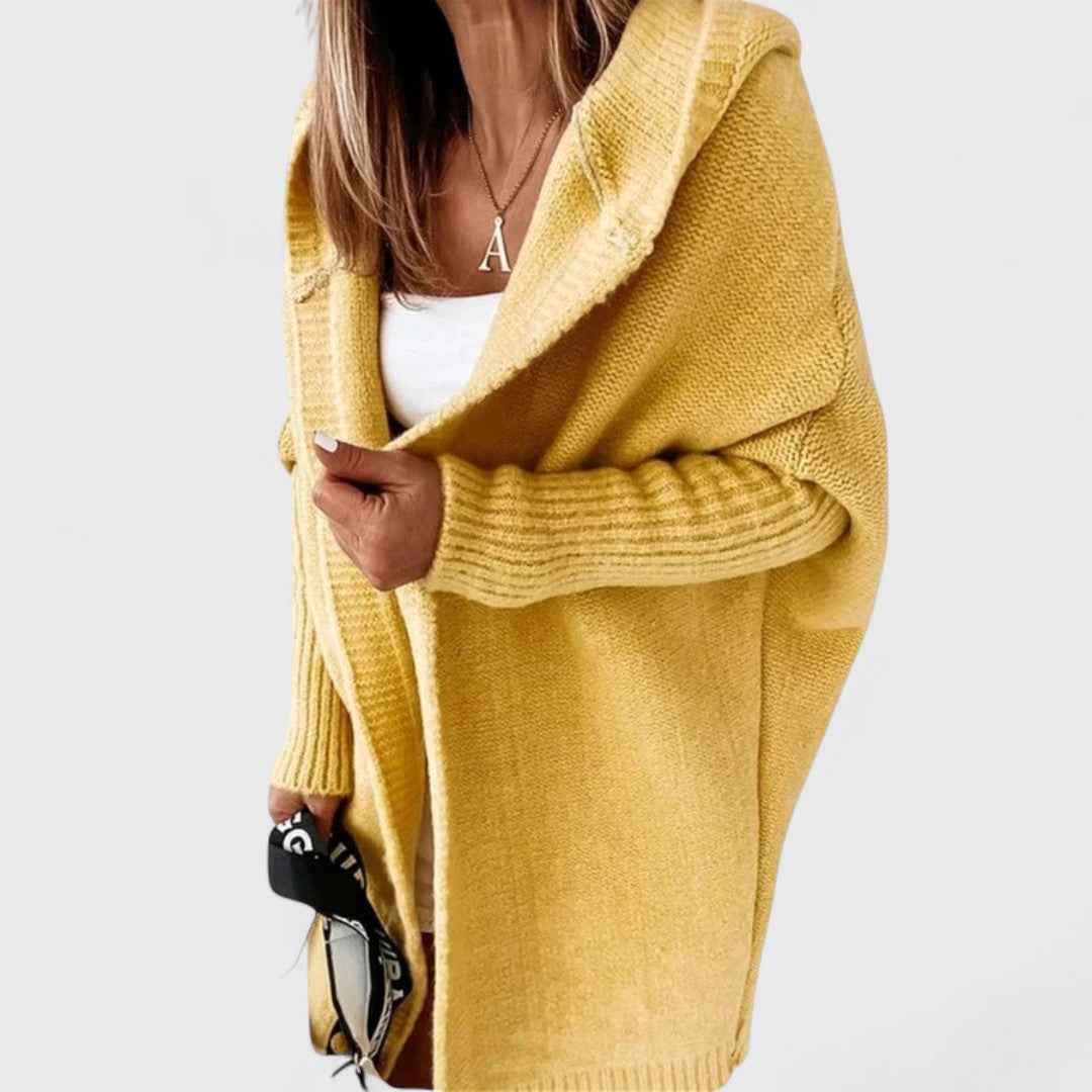 Emily - Gemütlicher und stilvoller mittellanger Cardigan für ultimativen Komfort