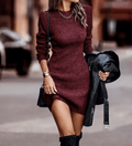 Klassisches Strickkleid — Mühelos gemütlich, zeitloser Stil Damen