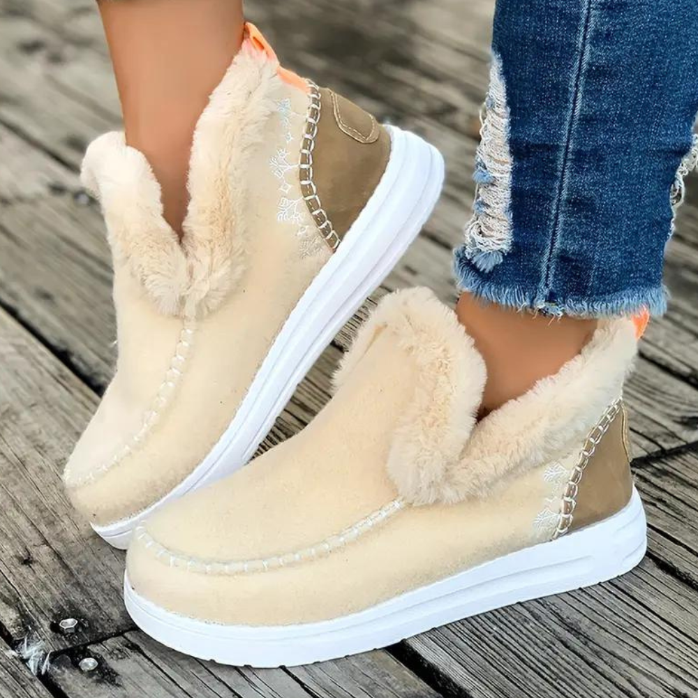 Calliope - Orthopädische Plüsch-Winterstiefel für Damen