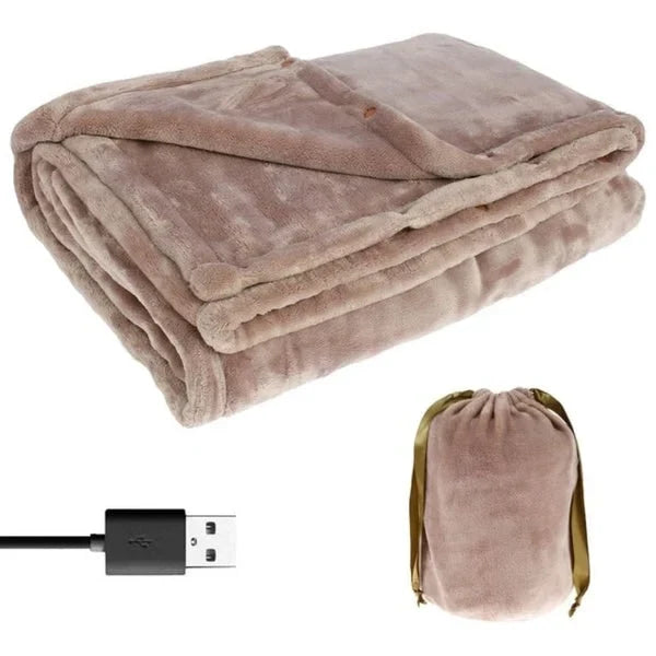 USB-Heizdecke mit Ärmeln - Tragbare Wärme