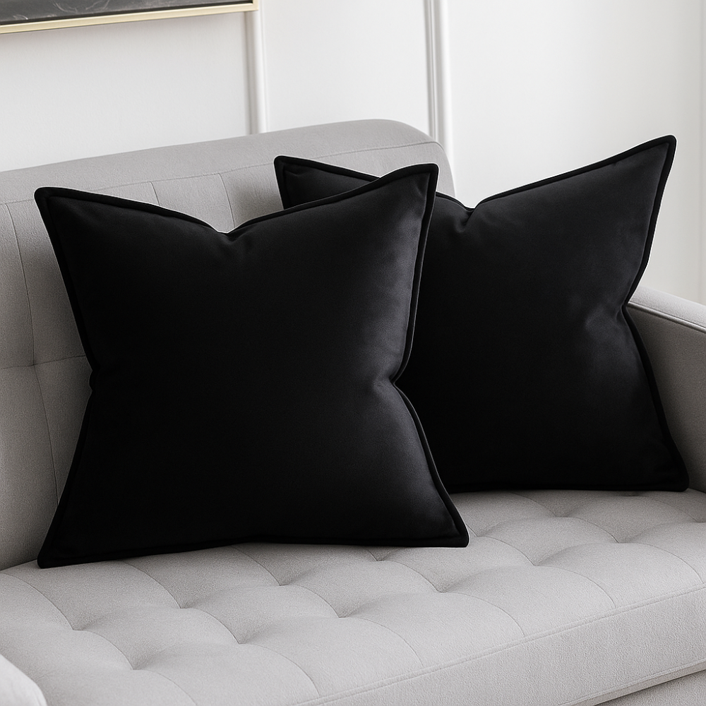 VelvetElegance - Luxuriöser Dekokissenbezug für stilvolle Akzente