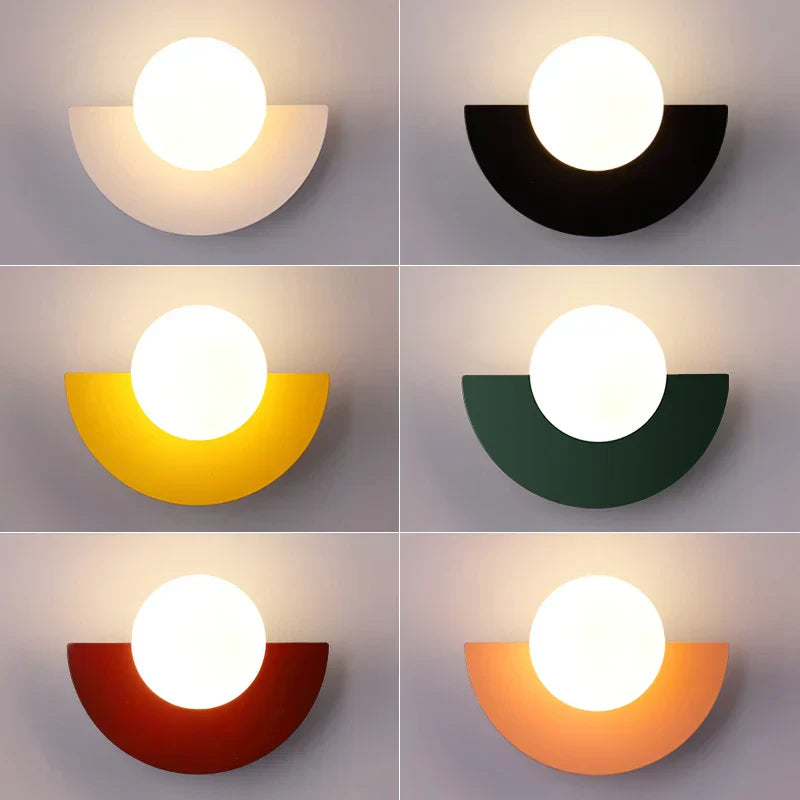 Nordische LED-Wandlampe NordicFrost – Elegante und moderne Ambientebeleuchtung