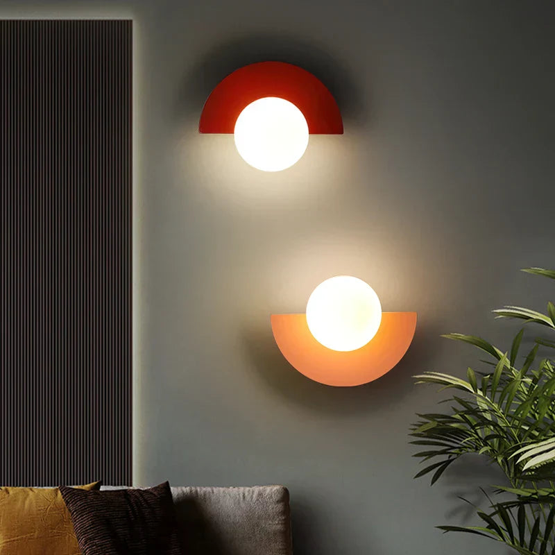 Nordische LED-Wandlampe NordicFrost – Elegante und moderne Ambientebeleuchtung