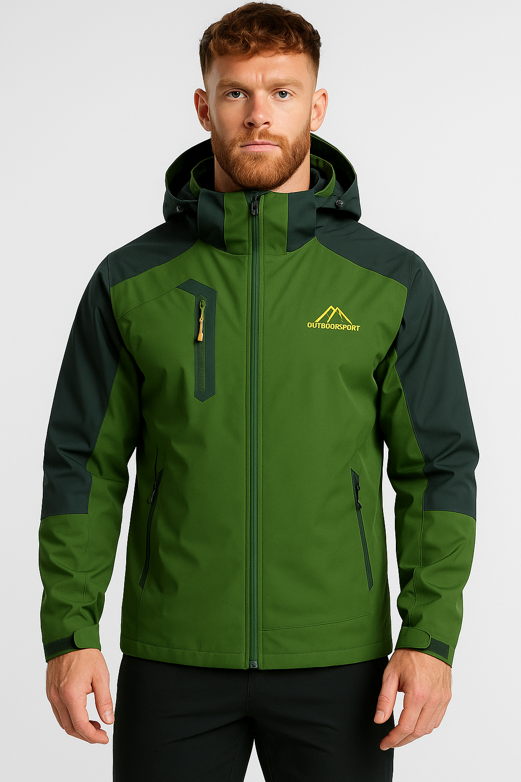 Wasserabweisende Herrenjacke für Outdoor-Aktivitäten 1