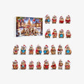 ChillPaws kapucinerabe adventskalender gaveæske - Perfekt til dyreelskere og chokoladefans