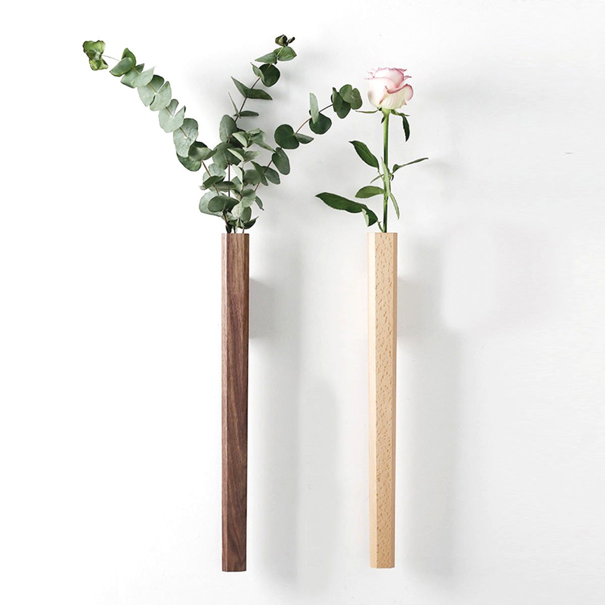 Wandvasen in Blumenflötenform für elegante und anspruchsvolle Blumendekoration